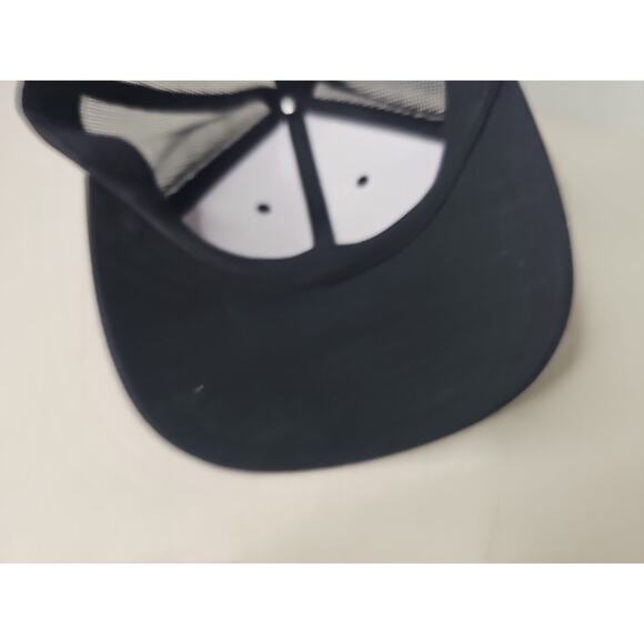 Columbia Mesh Snapback Hat Adult Black Sportswear Outdoor Quick Dry Trucker Cap - Picture 12 of 15